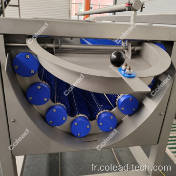 Machine de pelage abrasive en acier inoxydable SUS304